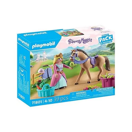 PLAYMOBIL JUGUETE STARTER PACK PRINCESS W/HORSE 71801