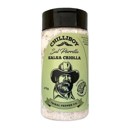 Sal Criolla Parrilla Tribal Chilliboy 470g