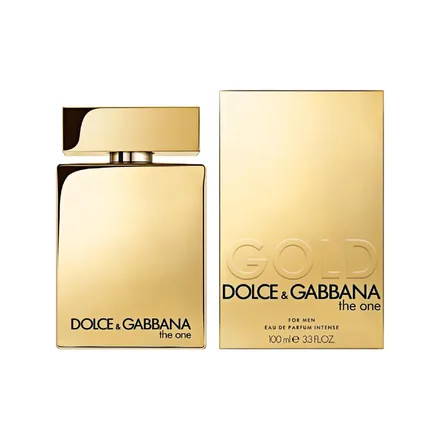 Dolce Gabbana One Gold Intense Masculino Eau Parfum 100ml
