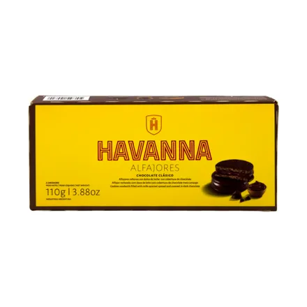 Alfajor Havanna Chocolate Clasico 2
