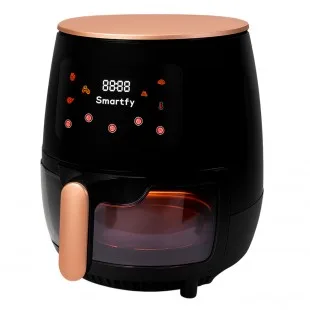 FRITADEIRA ELET. AIR FRYER SMARTFY AF01B 110V BLK DIGITAL/BLACK 3.6L