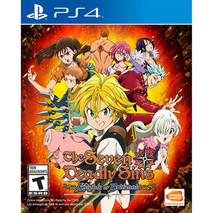 Jogo PS4 Seven Deadly Sins Knights Britannia