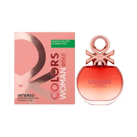 Benetton Colors Rose Woman Intenso Edp 80ml