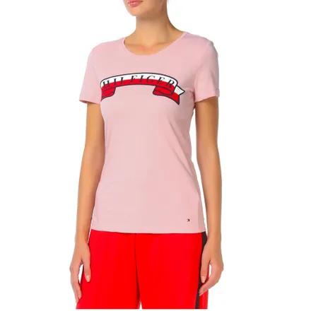 Camiseta Tommy Hilfiger Feminina 583 Multi