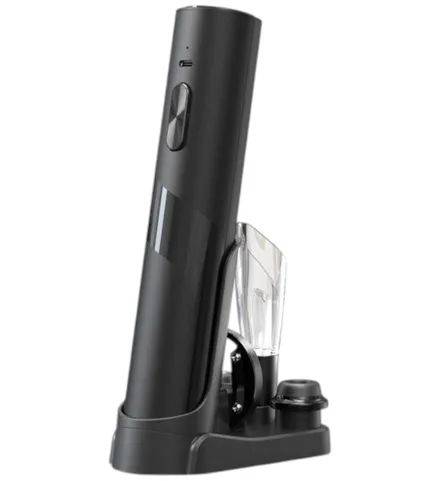 ABRIDOR DE VINHO ELÉTRICO RECARREGÁVEL KIT KP1127