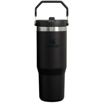 Garrafa Termico Stanley Classic Iceflow Flip Straw Tumbler Black 887ml