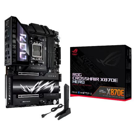 Placa Mae Rog Crosshair Hero Ddr 5 Socket AM5 Chipset Atx