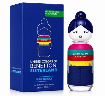 Benetton Perfume Sisterland Blue Neroli Eau Toilette 80ml