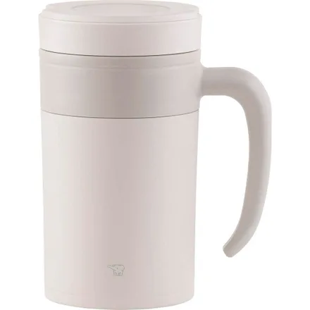 Garrafa Termica Zojirushi SE Infusor Duplo Filtro Branco 480ml