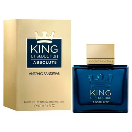 Perfume Antonio Banderas King Of Seduction Absolute Eau Toilette Masculino 100ml