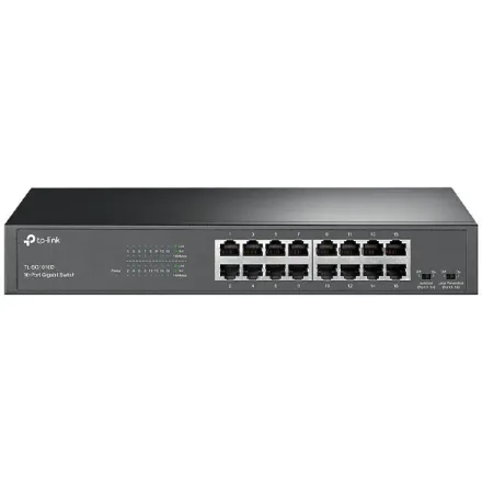 Switch Tl 16 Portas Ethernet 10 100 1000