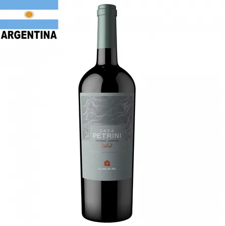Vino Tinto Argentino Casa Petrini Talud Blend Malb Tan Verd 750ml