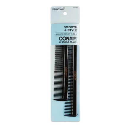 Conair Peine Barber Combs 2PK