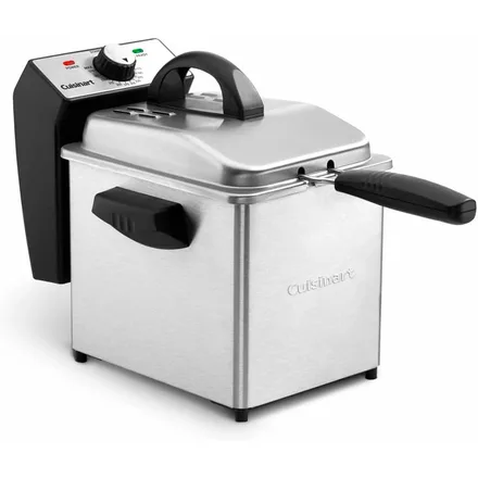 Fritadeira Eletrica Cuisinart Cdf Inox 2L